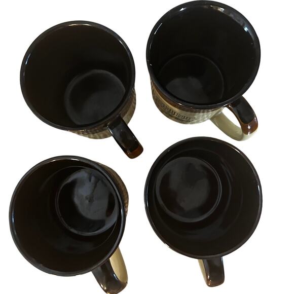 Vintage Hardee's Rise & Shine Homemade Biscuits Mugs 3 x 1984 1 X 1989 - Picture 4 of 8